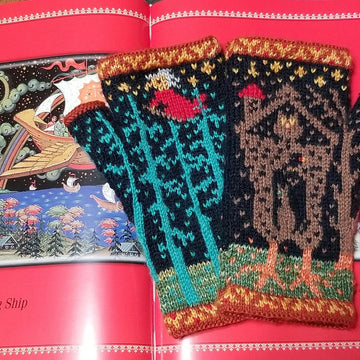 Enchanted Forest Mitts