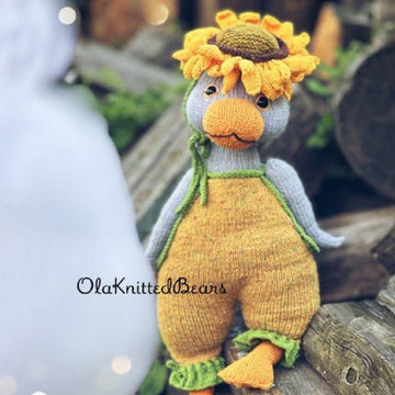 Goose Clothes Knitting Pattern – The Gardener Outfit | Storybook Wardrobe Collection