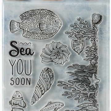 Studio Light Ocean View Clear Stamps - NR. 369