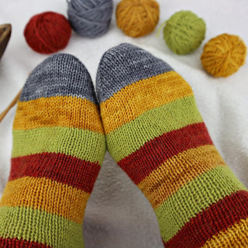 Happy Scrappy Socks - Stash Busting Project