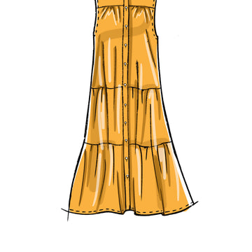 McCall's Misses' Top and Dresses M8285 - Sewing Pattern