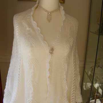 Celeste Cable Shawl
