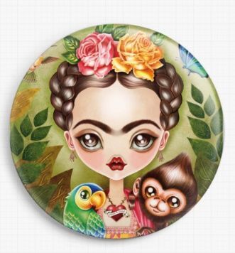 Geckorouge Frida Kahlo Needle Minder