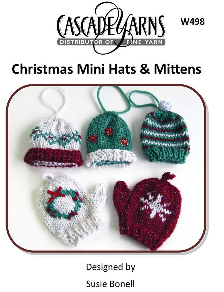 Christmas Mini Hats & Mittens in Cascade Hollywood - W498