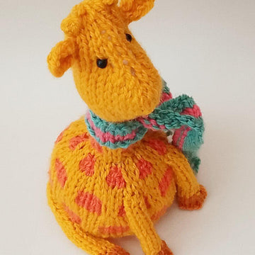 Giraffe in a Scarf Chocolate Orange Cosy