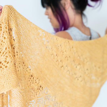Wheat Fields Shawl