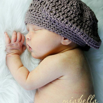 Flower Power Baby Beret
