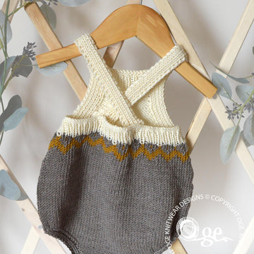 Corliss Cardigan and Romper - P163+ P162
