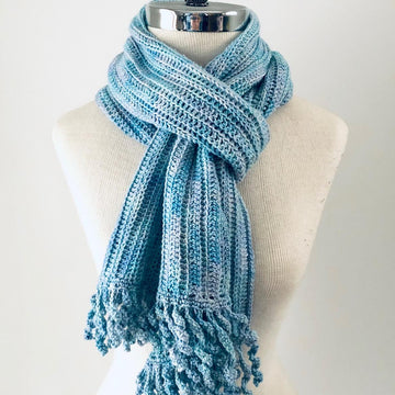Contemporary Ribbed Scarf