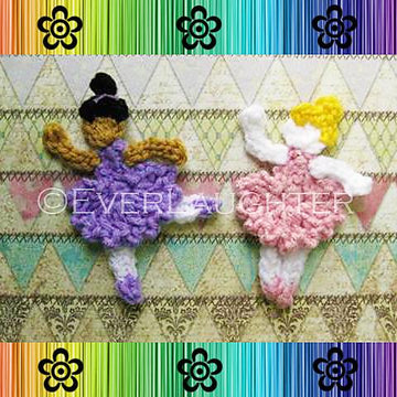 Ballerina and Fairy Applique