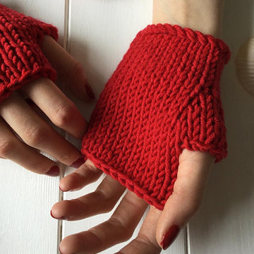 Bronnie Fingerless mitts