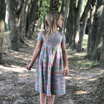 Wave Dress For Little Miss