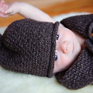 Sugar Bear Cocoon & Hat Set
