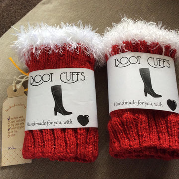 Christmas Boot Cuffs