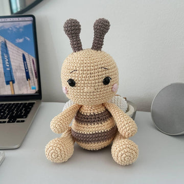 Bee Amigurumi Crochet Pattern PDF – Bee Soft Toy, Stuffed Animal Tutorial