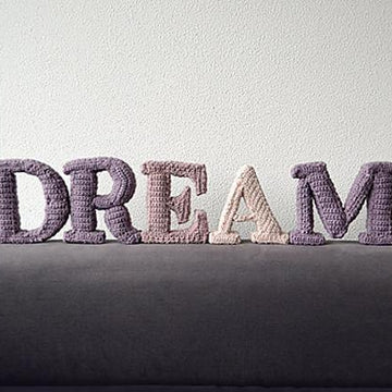DREAM 3D Letters Crochet Patter