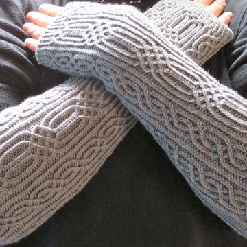 Elger Long Fingerless Mitts