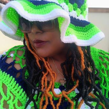 Meet Me In Aruba Granny Square SunHat