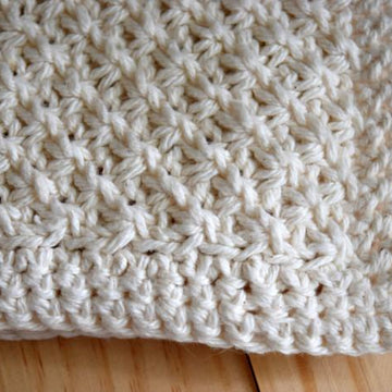 Daisy Stitch Washcloth