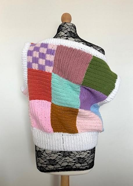 Slouchy Vest Crochet Pattern