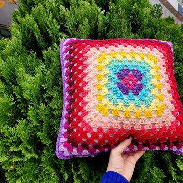 Summer Fun Granny Cushion