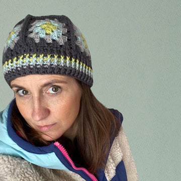 Granny Square Hat