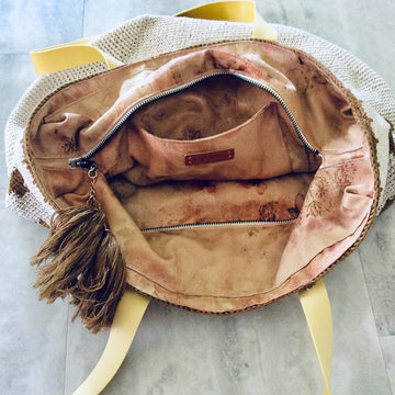 Pressed Flowers Tote