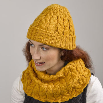 Golden Hour Hat and Cowl