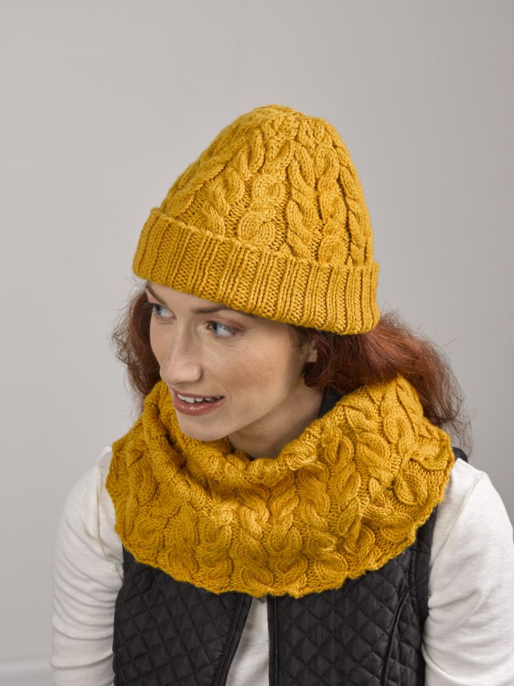Golden Hour Hat and Cowl
