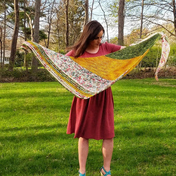 The Dandelion Dance Shawl