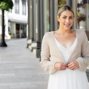 Soft bridal knit cardigan PIA