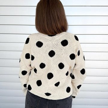 Polka Dot Cardigan