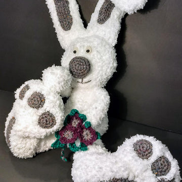 Valentine's Fuzzy Bunny