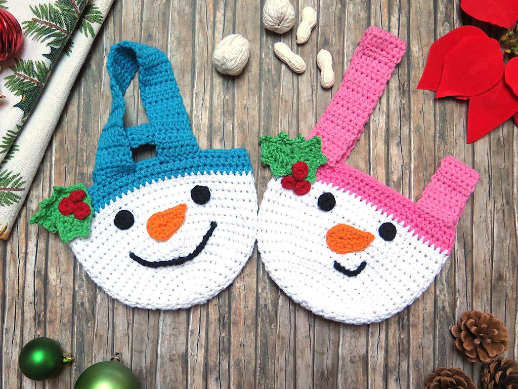 Knot Bag - Snowman