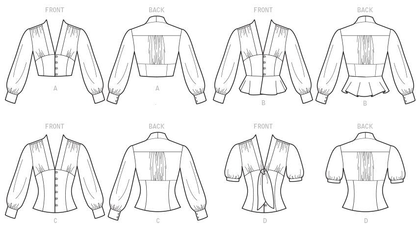 McCall's Misses' Tops M7978 - Sewing Pattern