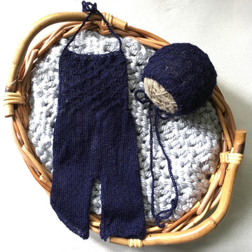 Bethany Overalls and Bonnet
