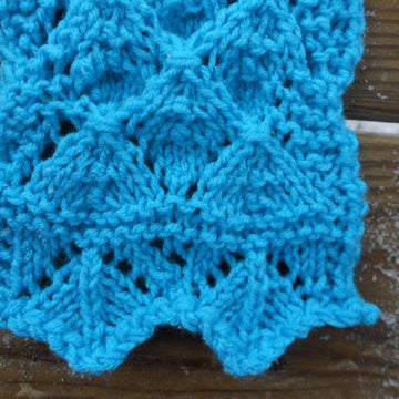Fantasy Leaves lace Scarf