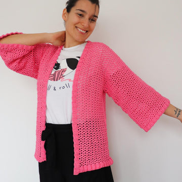 Easy Ribbed Cardigan