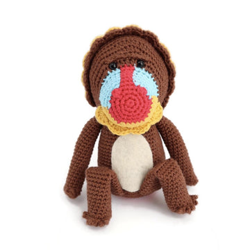 Mongo the Mandrill Amigurumi