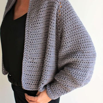 Balloon Sleeve Cardigan