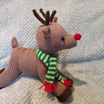 Cuddly Large Reindeer Softie