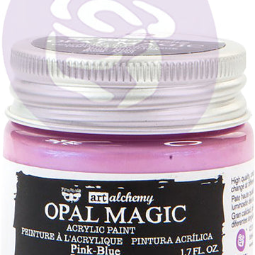 Prima Marketing Finnabair Art Alchemy Opal Magic Acrylic Paint 1.7 Fl Oz - Pink/Blue