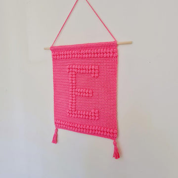 Letter E Wallhanging