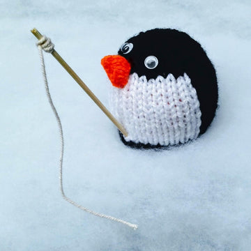 Fishing Penguin - Chocolate Orange Cover
