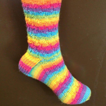 Barbara's Bricks DK Sock Pattern