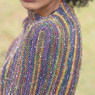 Marlow Poncho in Berroco Sesame - Downloadable PDF