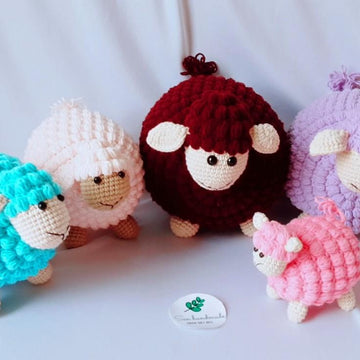 Grandparents sheep- crochet pattern - PDF file - English
