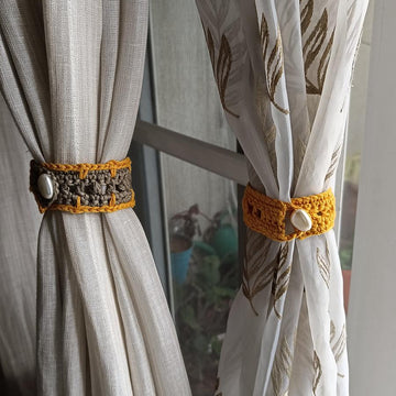 Pillars 'n' Spikes Curtain Ties