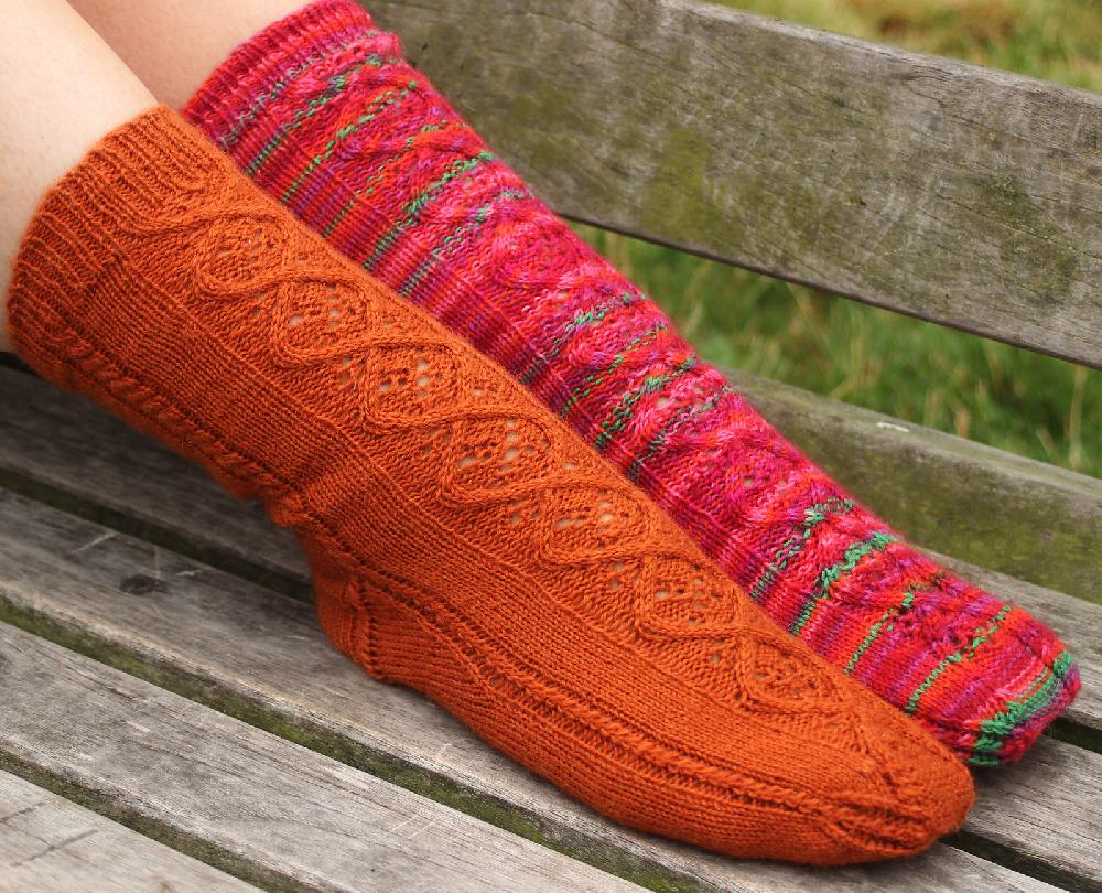 Hot Cross Socks
