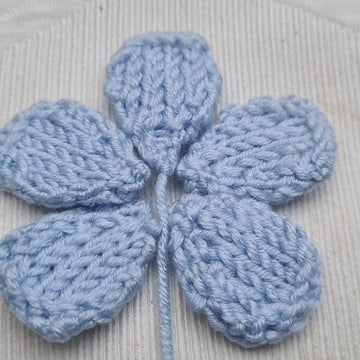 Knitted Forget-me-not